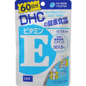 Витамин Е, DHC группа витаминов Е на 60 дней 